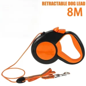 Retractable Dog Lead Heavy Duty with Strong Reflective Tape