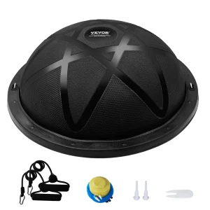 23in Half Exercise Ball Trainer Balance Confidence Stability