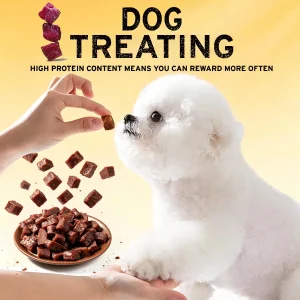 Beef Jerky Dog  Bite-Sized Training Treats