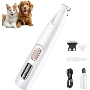 Dog Electric Paw Trimmer/Rechargeable/LED Light