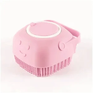Dog Bath Massage Silicone Shampoo Dispenser